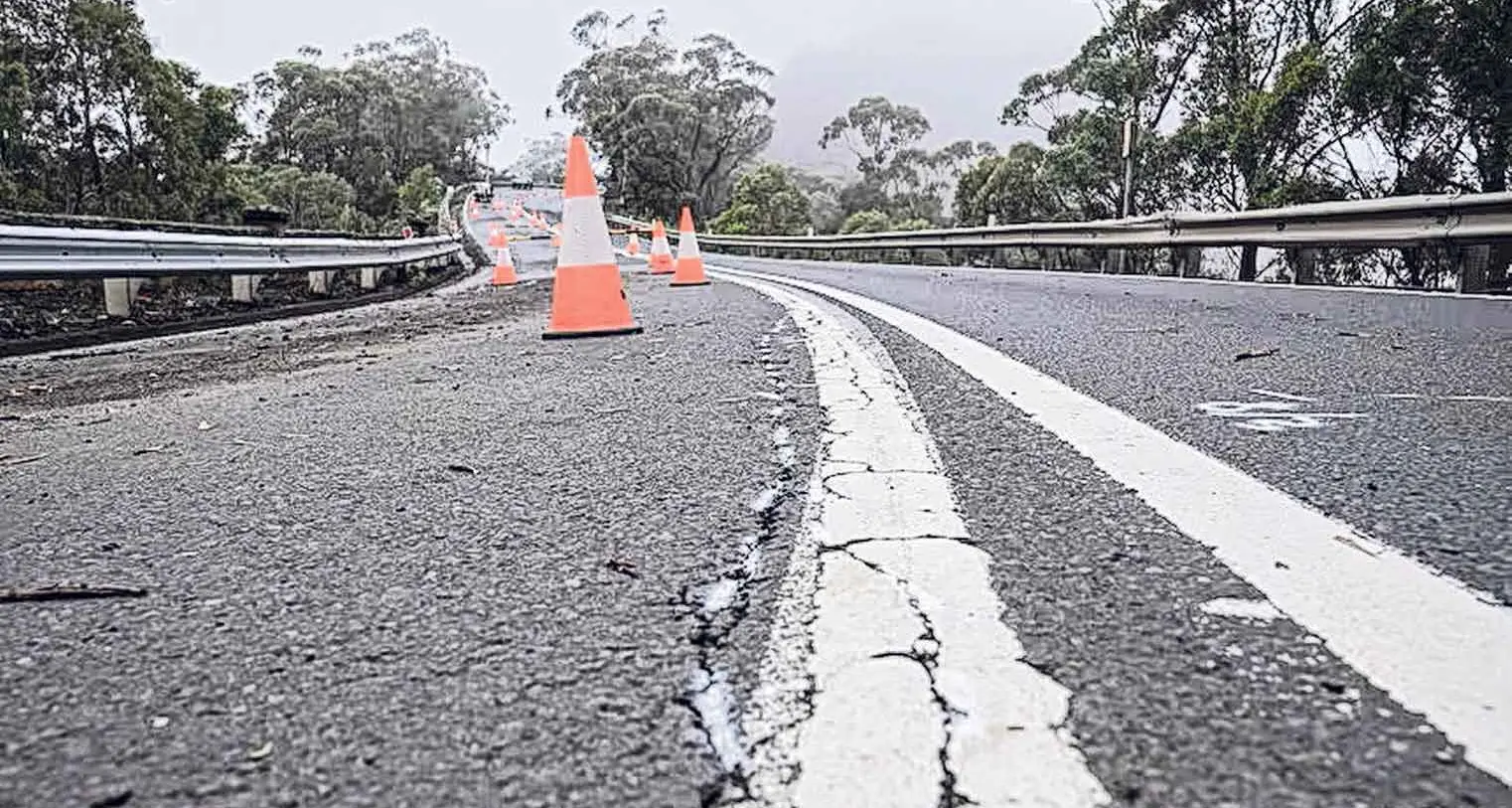 No go! Great Western Hwy closed at Victoria Pass for next three months