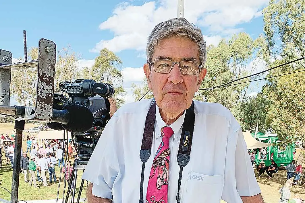 <p>Well known race caller Colin Hodges. Photo: file</p>\\n