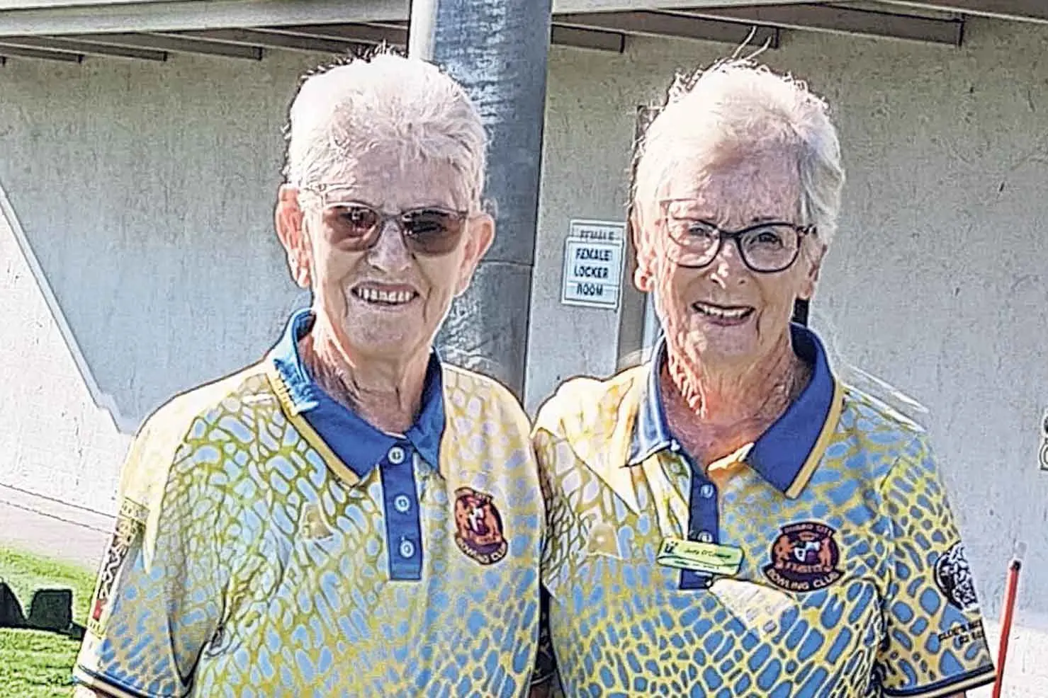 <p>Women\\'s senior pairs winners from Annette McMillan and Judy O\\'Connor. Photos: Back Bowls</p>\\n