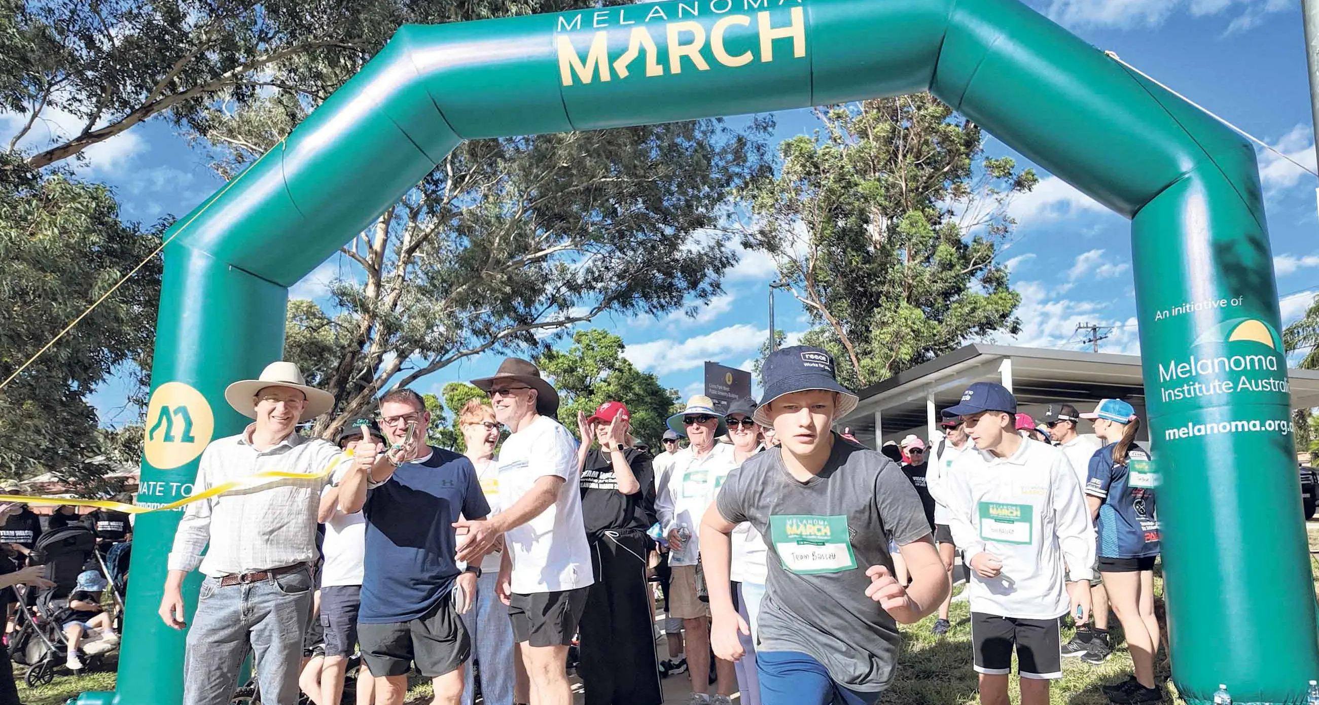 Good turn out for the Melanoma March