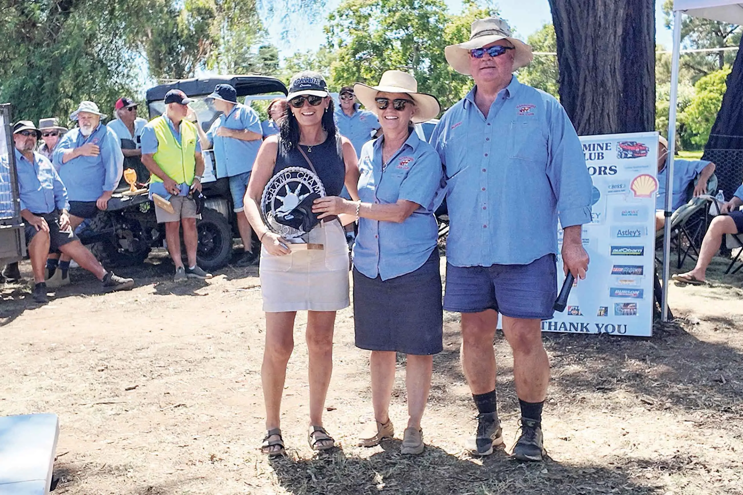 <p>Wendy Stevenson\\'s black 1958 Corvette was declared Grand Champion at the 2026 Narromine Car Club Show \\'n Shine \\'n Swap Meet on March 15. Pictured with club president Kym Edmunds and Craig Burke. Photos: Dubbo Photo News</p>\\n