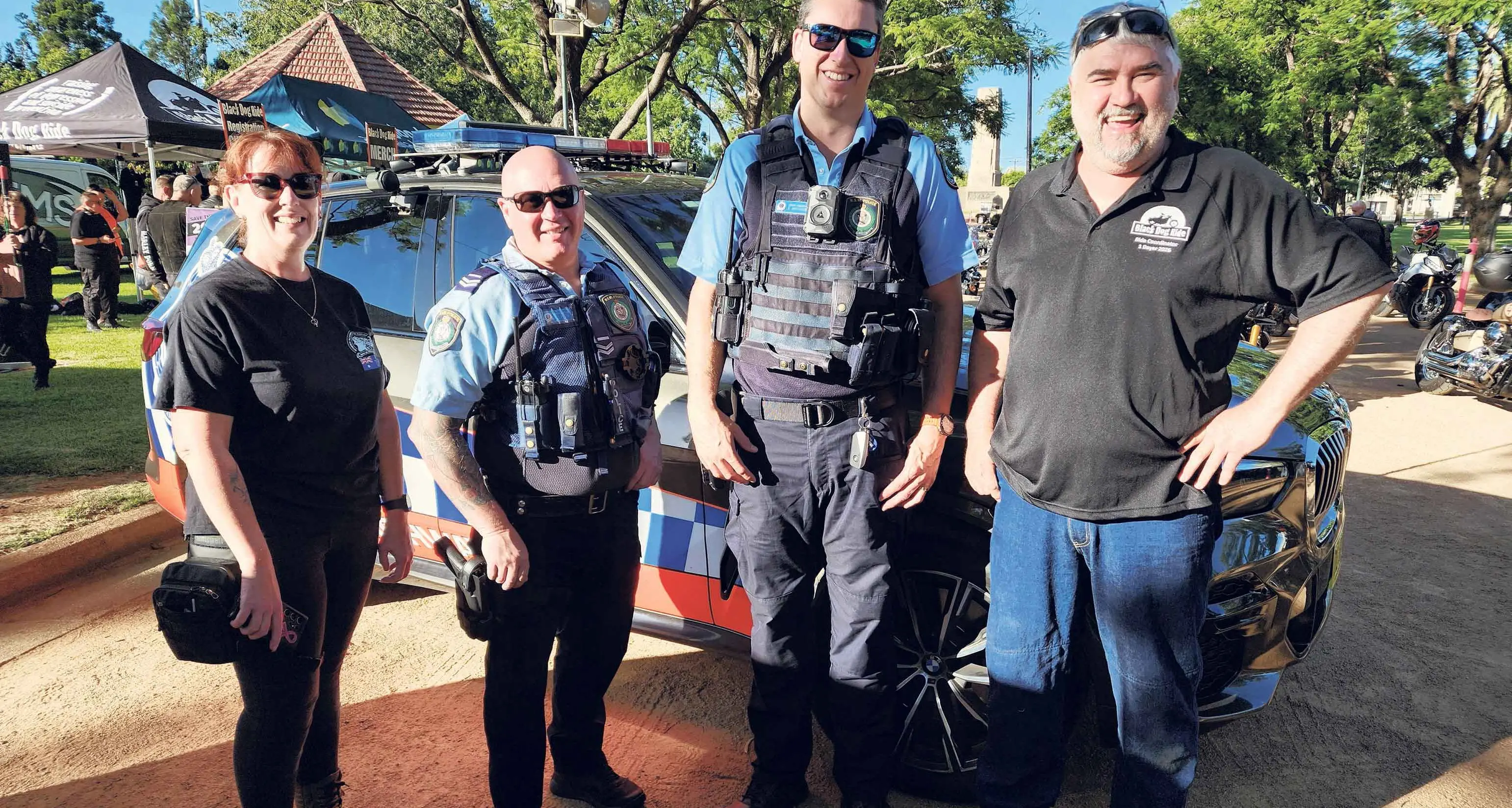 Perfect weather for Black Dog Ride 1-Dayer