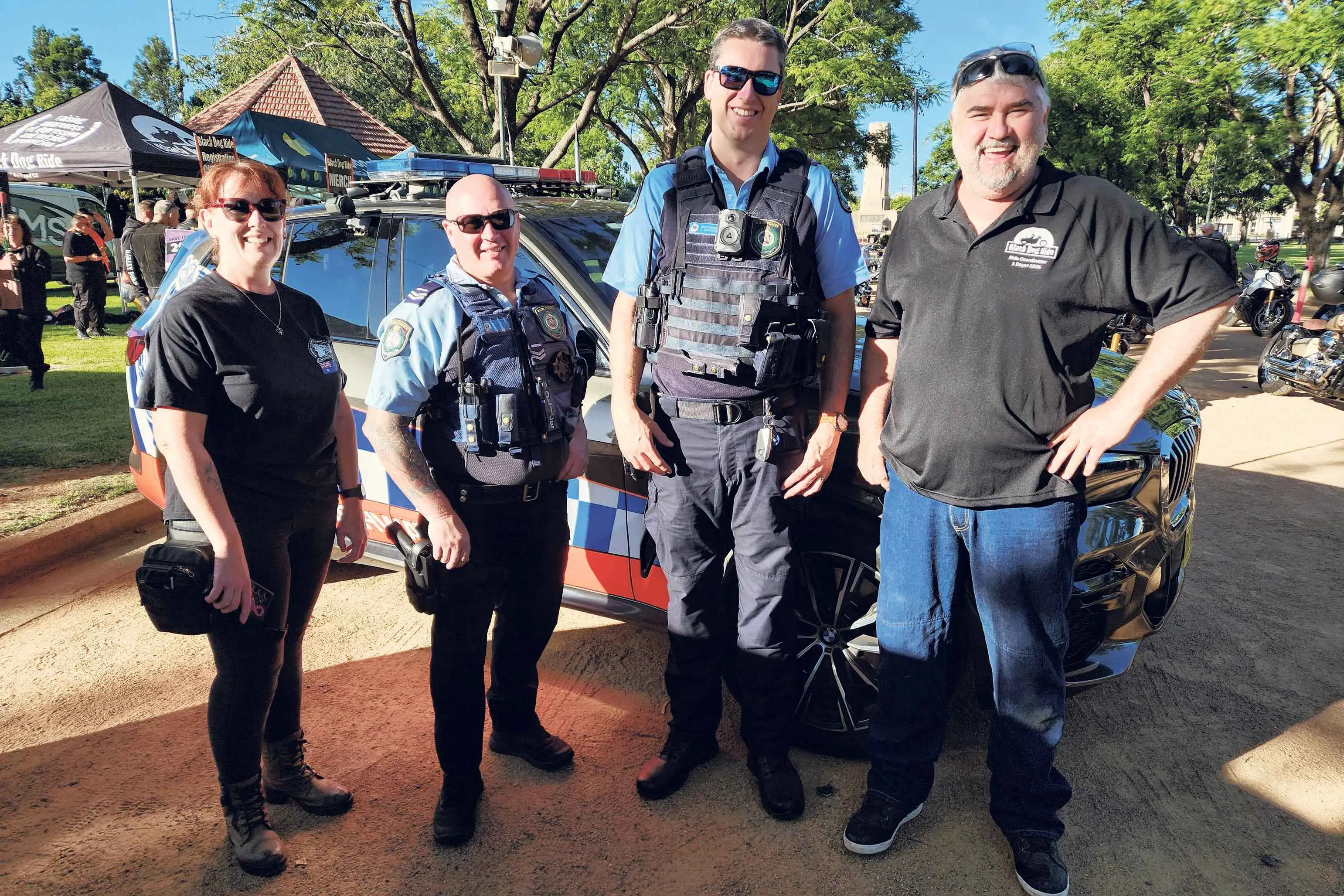 Perfect weather for Black Dog Ride 1-Dayer