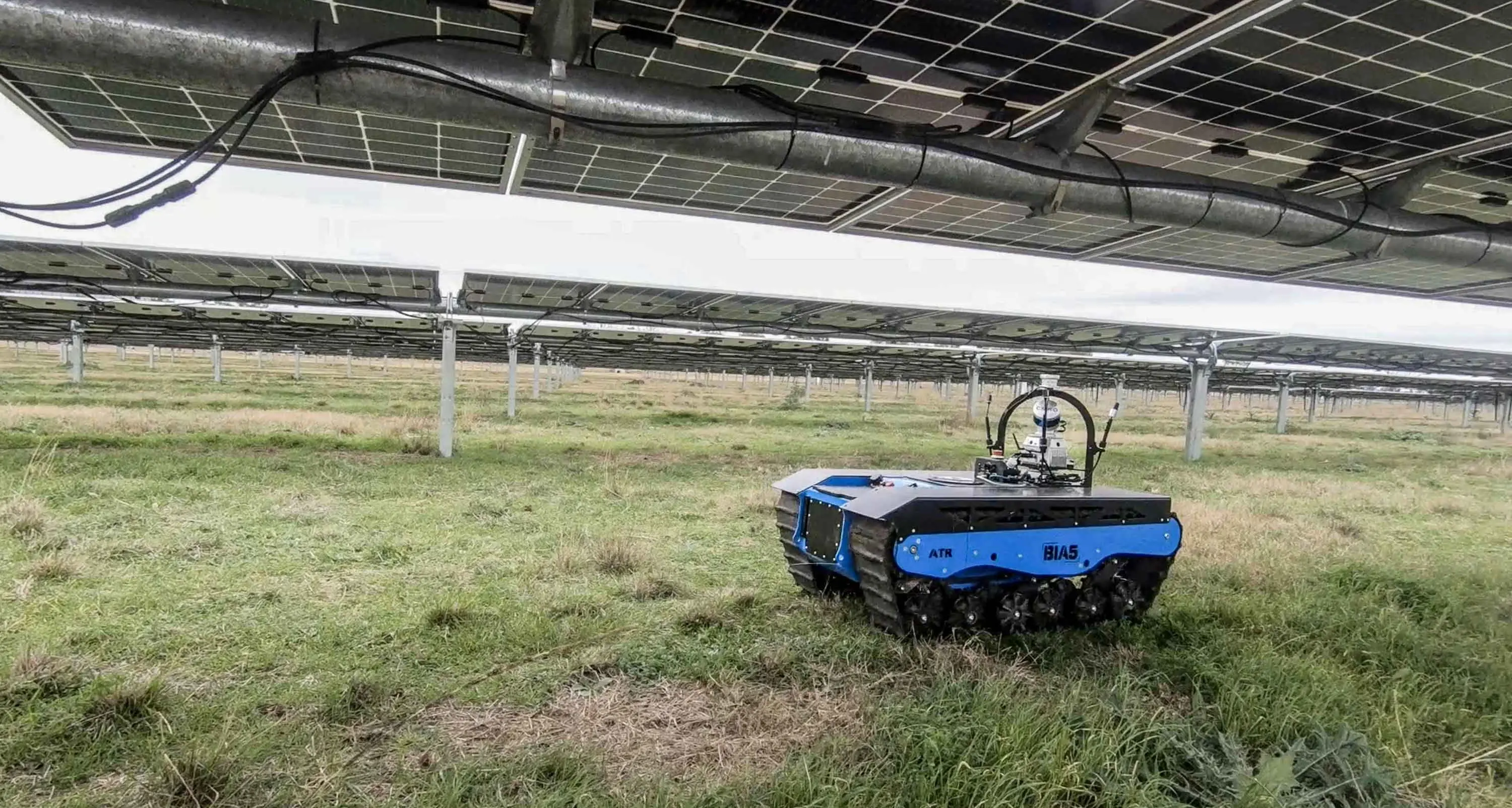 Roving robots may keep the sun shining on solar panels