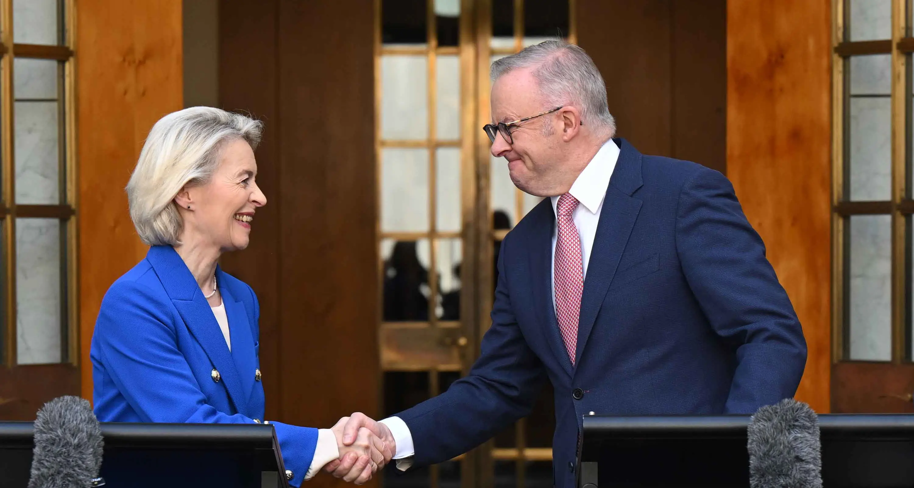 Beef over EU deal boils over as security ties touted