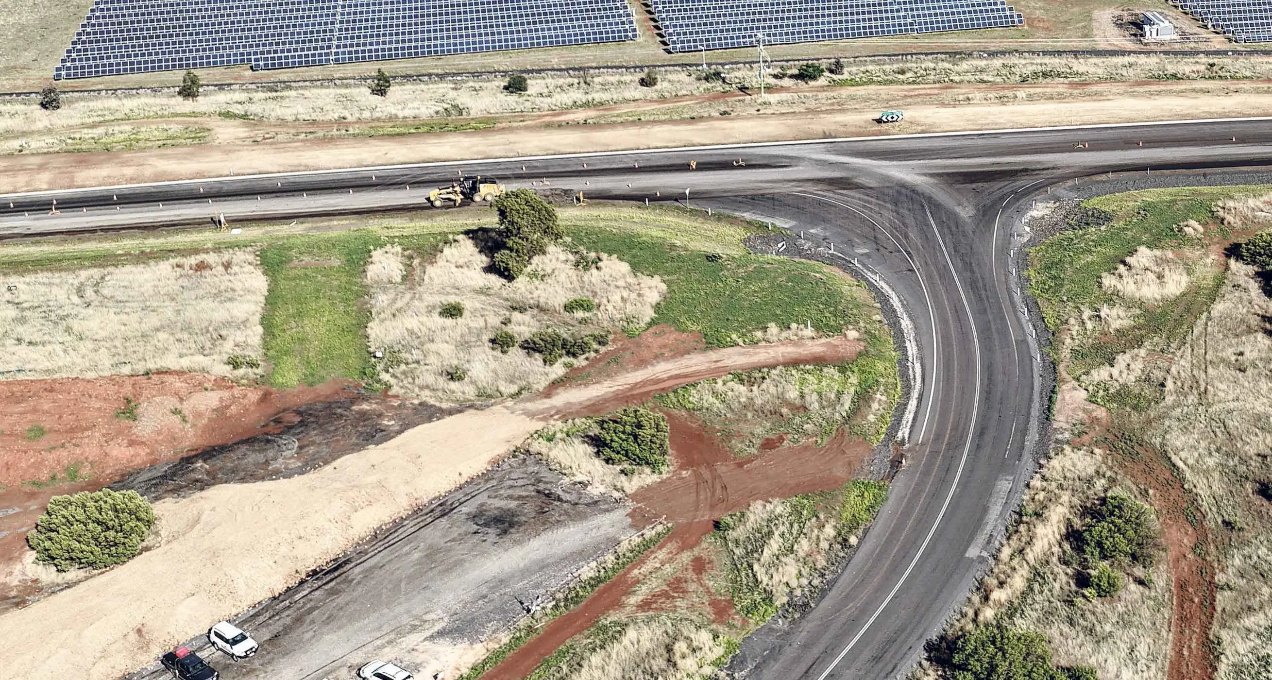 Intersection upgrade near Wello improves safety and progresses wind farm