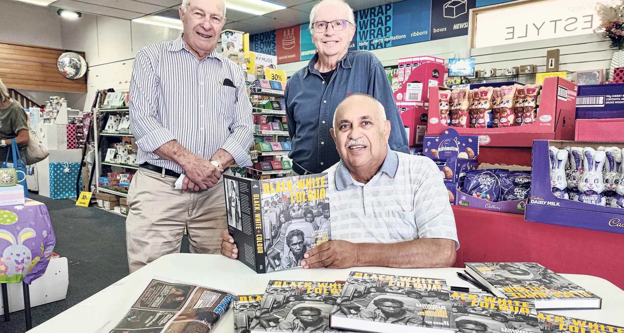 Mervyn Bishop launches the biography about him by Tim Dobbyn
