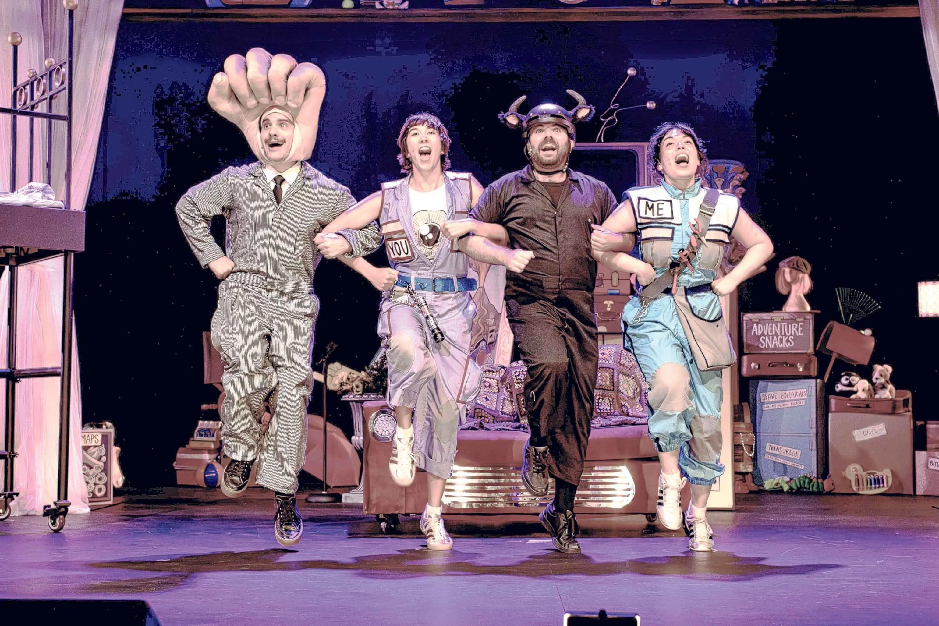 <p>Fun and frolics with the crazy gang from \\u201CYOU & ME and The Land of Lost Things\\u201D at Dubbo Regional Theatre and Convention Centre this week. Photo: Phil Erbacher</p>\\n