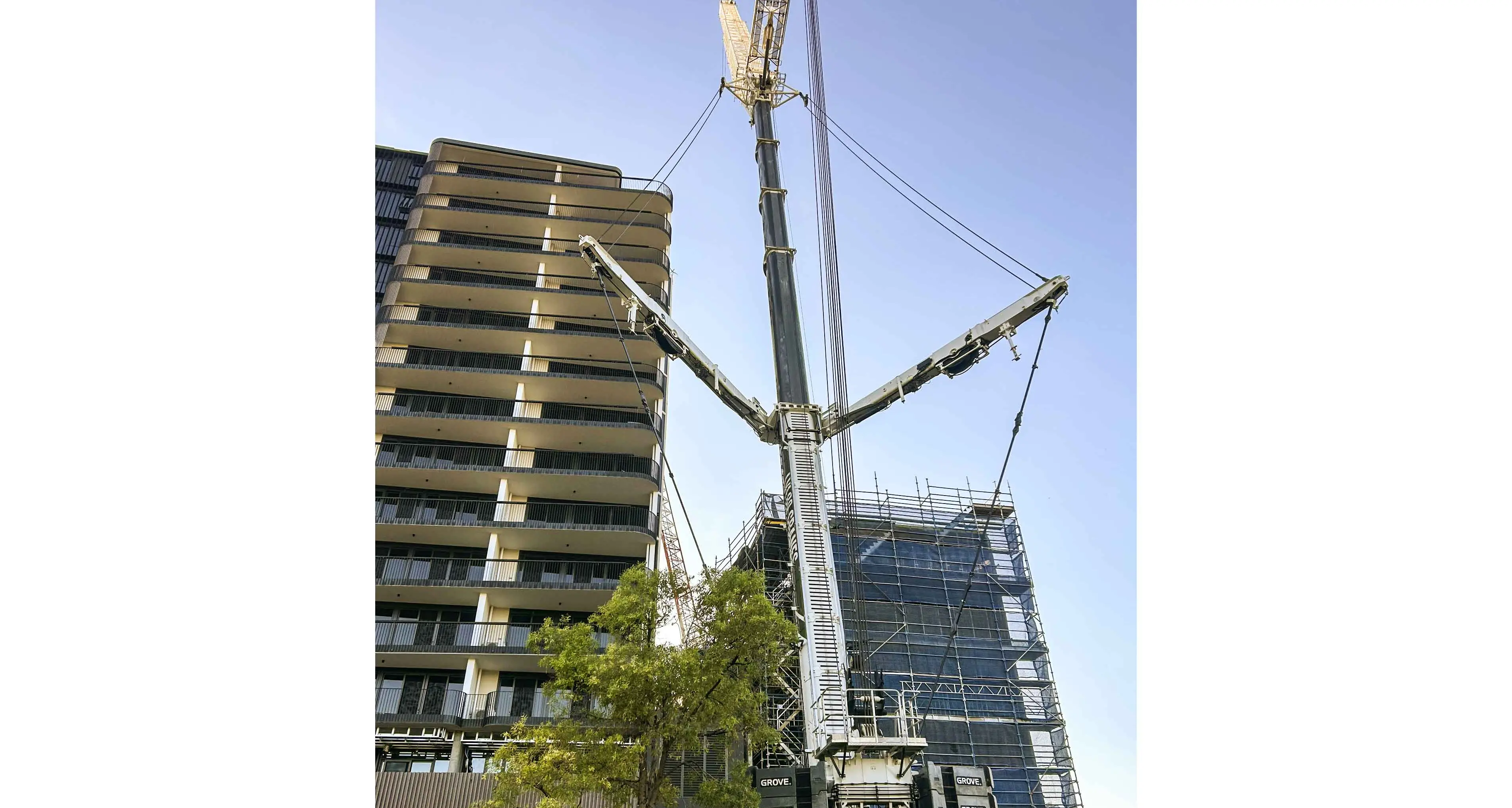 Exclusion zone reduced as Dubbo crane dismantling enters next phase