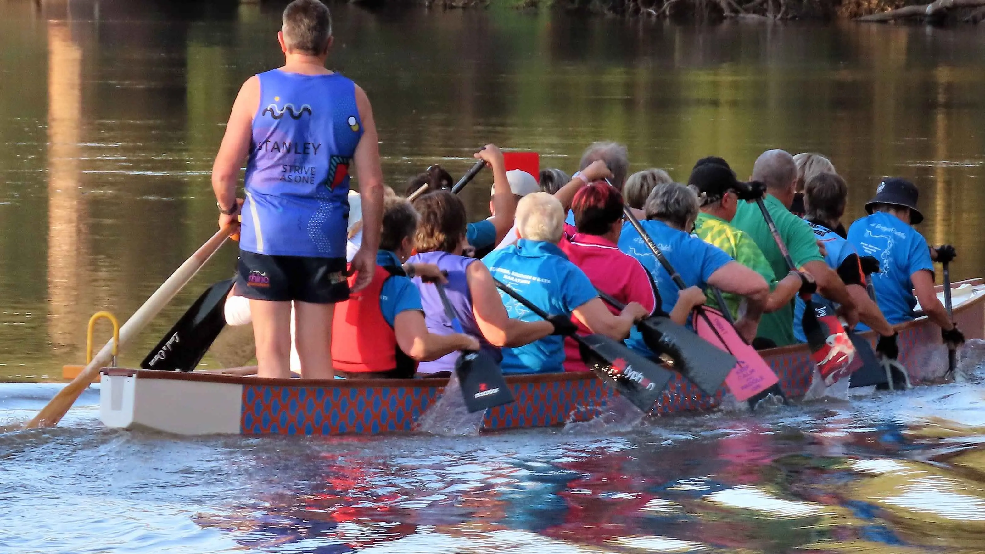 Outback Dragons compete at recent Lake Forbes Fun Day