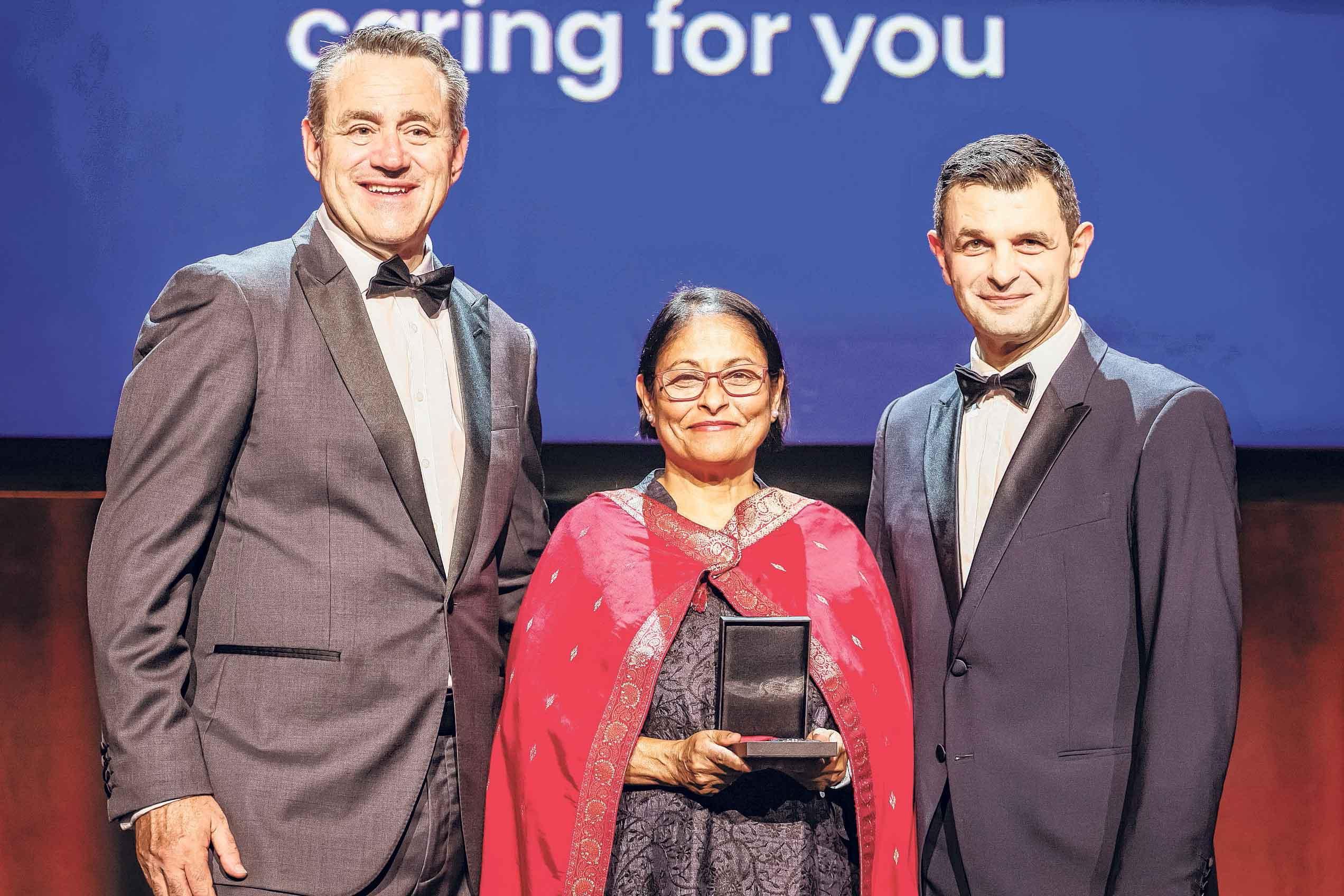 Gargi Ganguly wins Regional Unity Medal