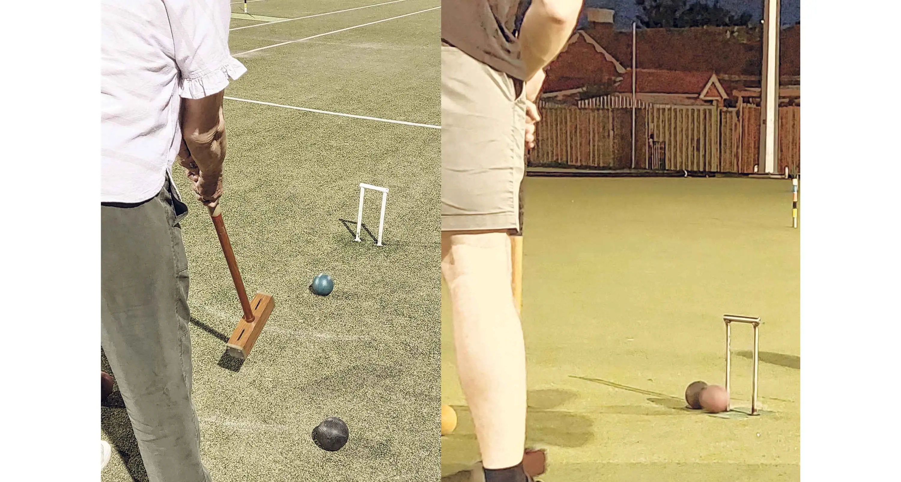 Roquet, placement and hooping – skills a croquet player relies on