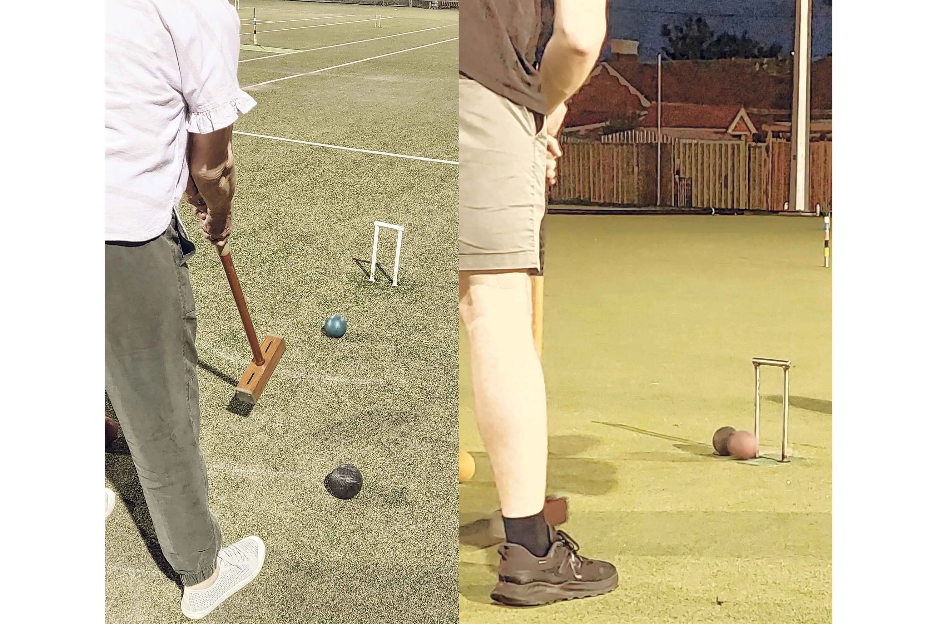 <p>Three essential skills in croquet \\u2013 roquet, hooping, and placement\\u2013 all else, is just brain-power! Photo: Supplied</p>\\n