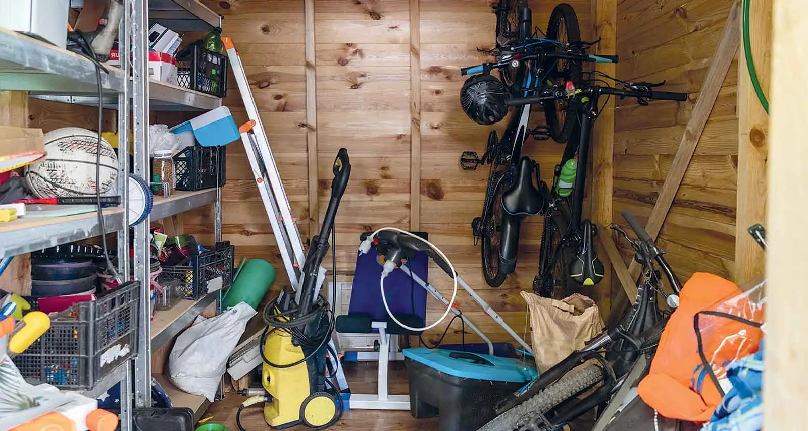 Simple shed clean-out tips help households prepare for colder weather
