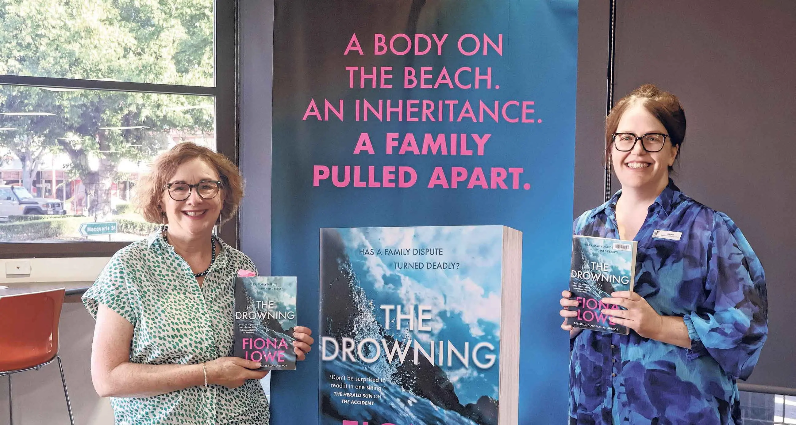 Author talk well attended