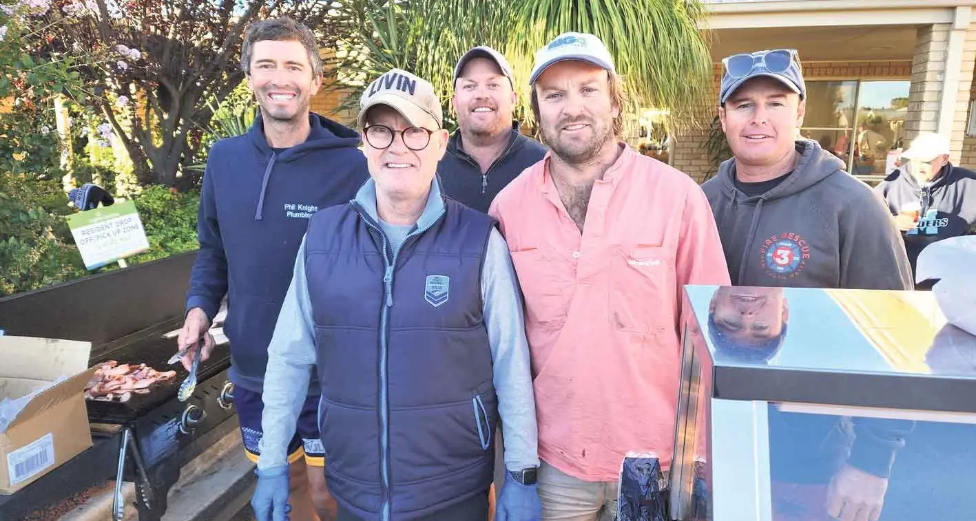 Tradies' breakfast raises funds for a worthy cause