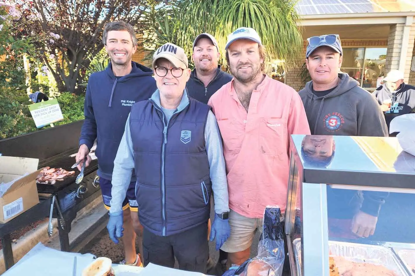 Tradies' breakfast raises funds for a worthy cause