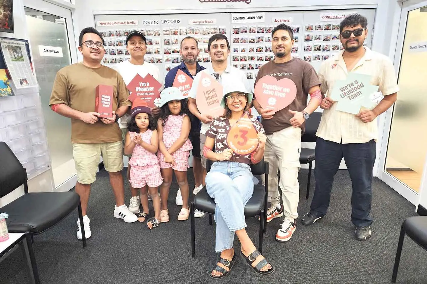 <p>Members of Dubbo Nepalese Community Australia donated blood on April 1 at the Lifeblood donor centre in Dubbo. Photo: Dubbo Photo News/Ken Smith</p>\\n