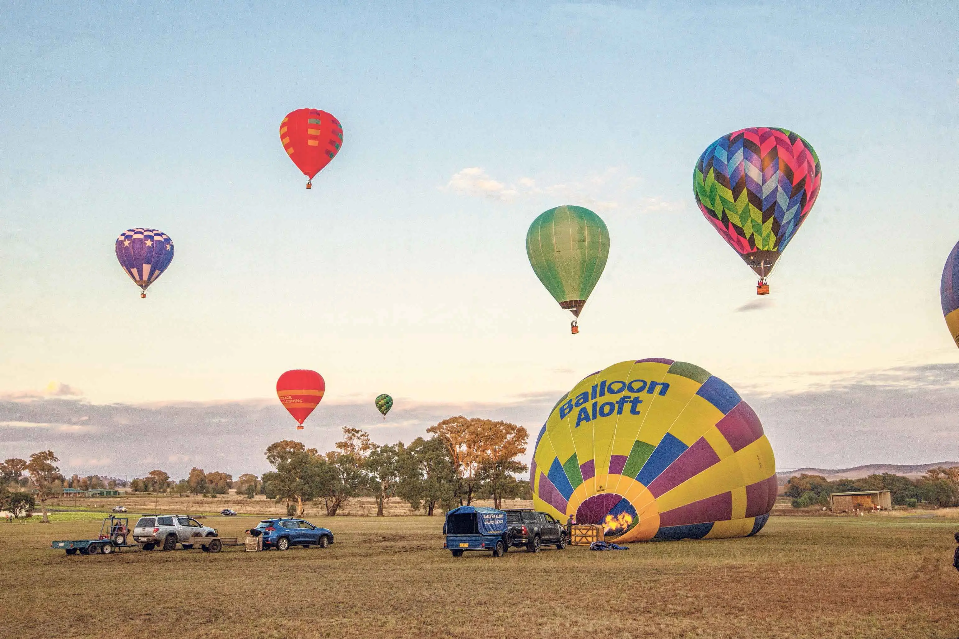<p>The Canowindra Balloon Festival has grand finale events planned. Photo: Supplied. </p>\\n