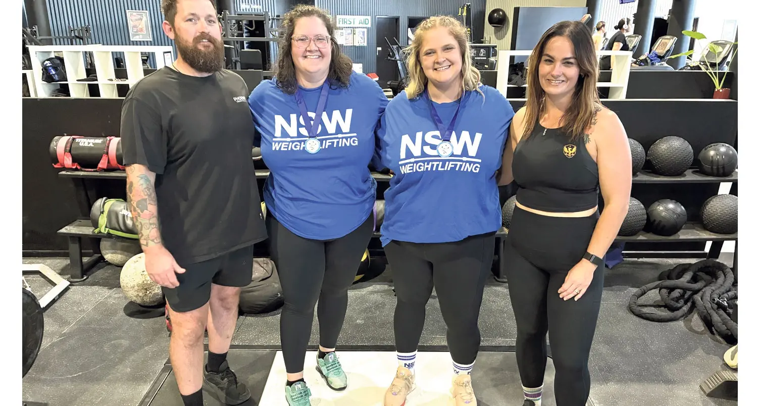 Dubbo Weightlifters star at NSW Masters State Championships