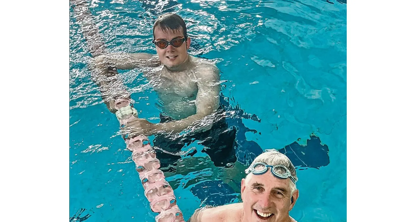 Another bracing Sunday swim for Dubbo Ducks