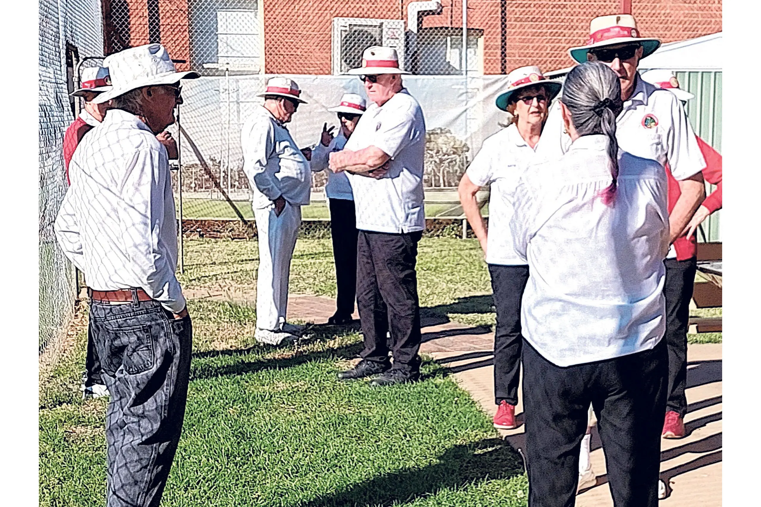 <p>Tension builds as Dubbo Croquet members get ready for another do-or-die session of keen competition! Photo: Supplied</p>\\n