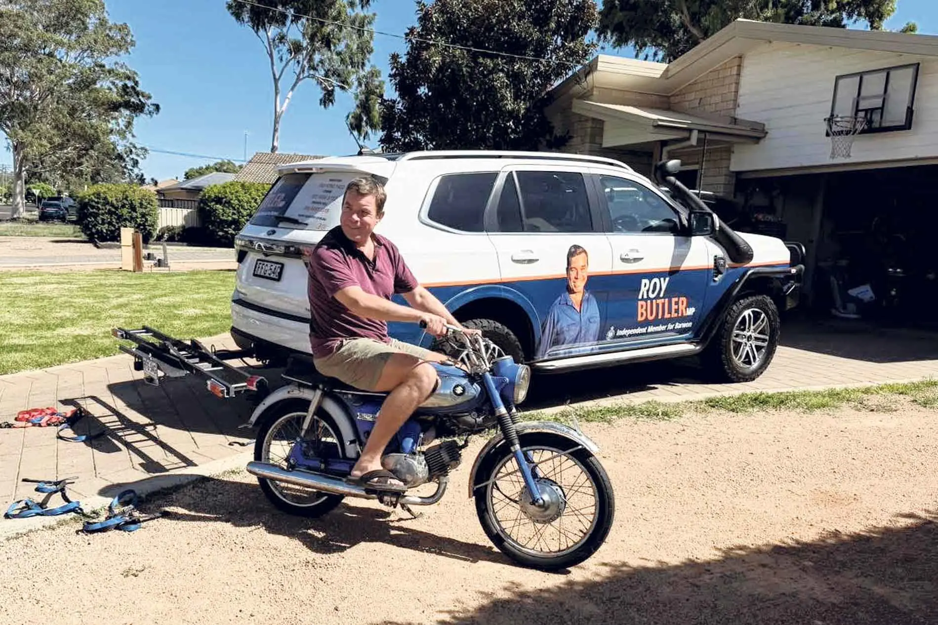 <p>Barwon MP Roy Butler has introduced a bill to NSW Parliament seeking a rego cut for rural residents. Photo: Roy Butler MP</p>\\n