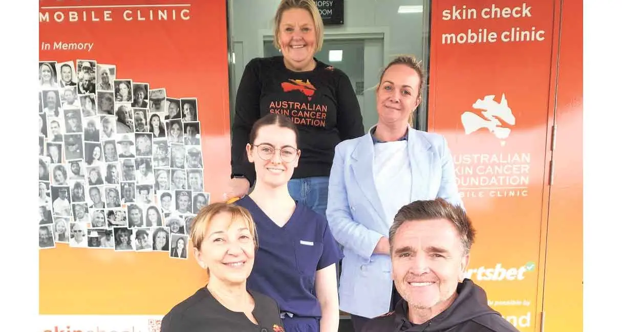 Skin health on the agenda during ASCF truck visit