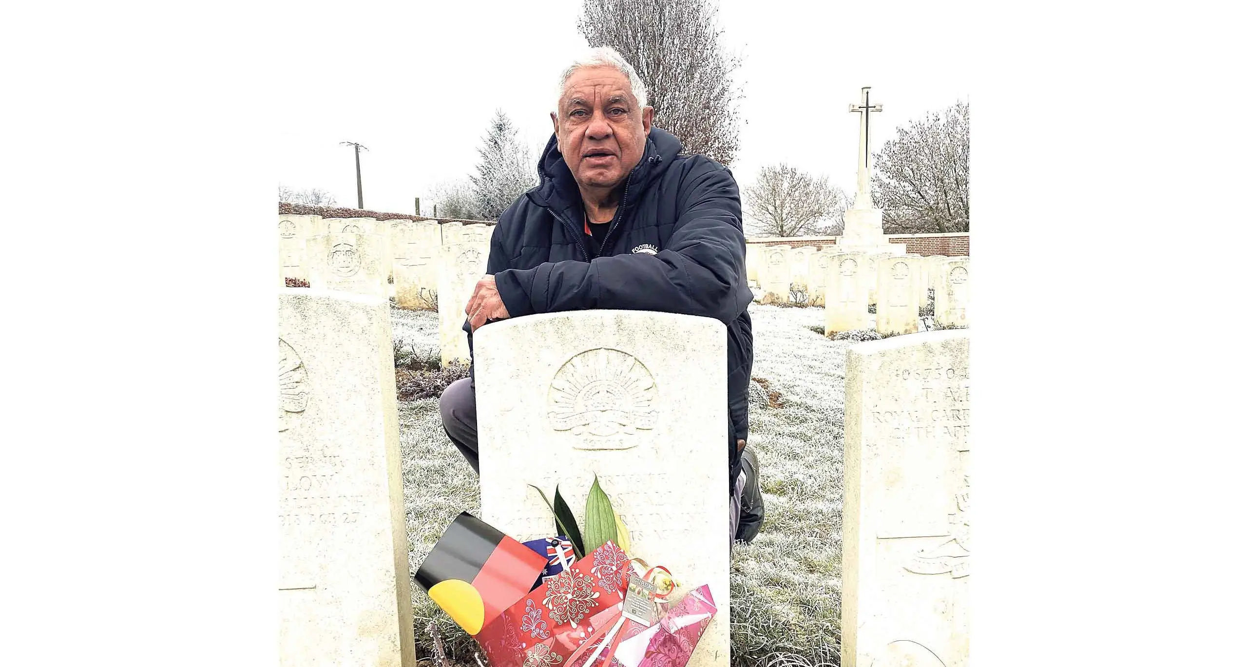 Joe off to France on Indigenous soldiers exhibit, on those who never returned