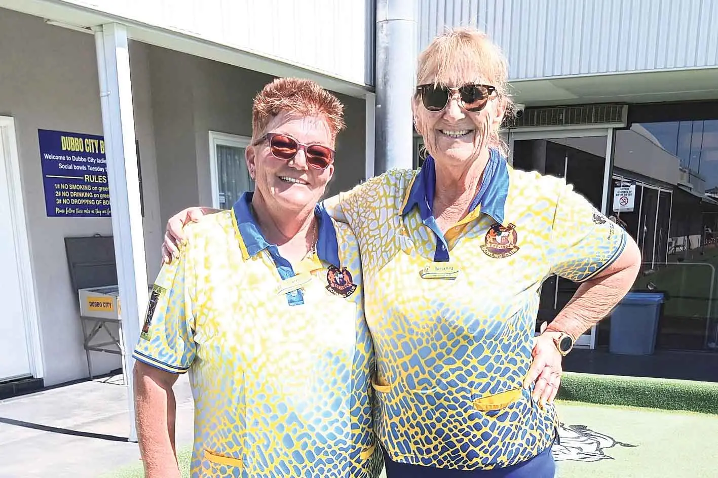 <p>Minor Pairs Winners on April 7: Sharon Johnston and Wanda King. Photos: Back Bowls</p>\\n