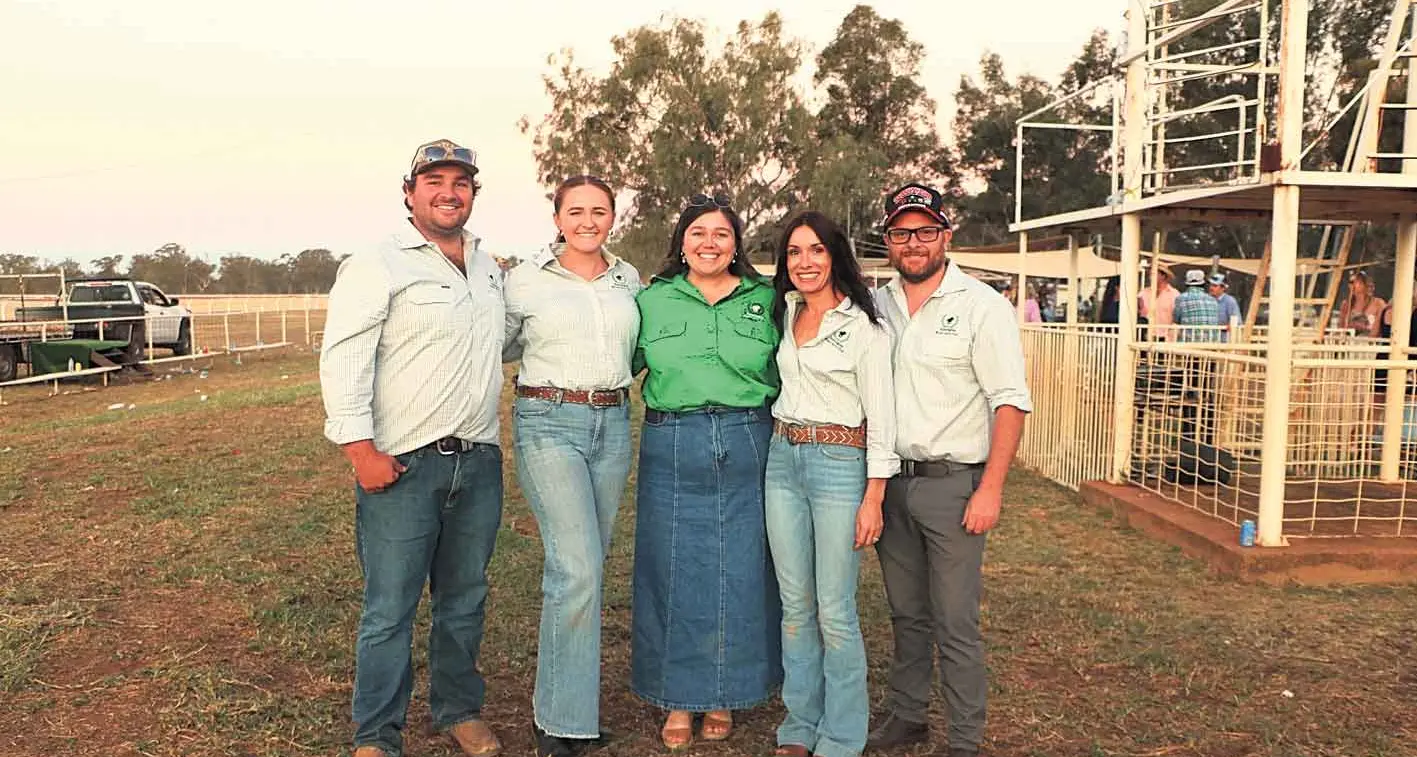 Behind-the-scenes team at Tomingley Races