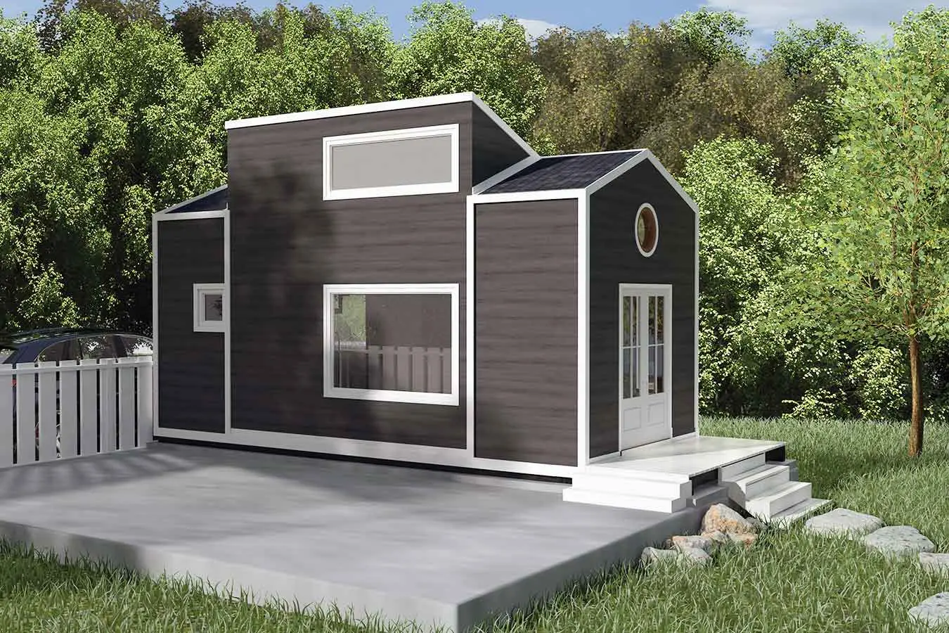 <p>A tiny home is typically designed to maximise all usable space while emphasising functionality. Some tiny homes are built with foundations, and others are mounted on wheels for mobility.</p>\\n