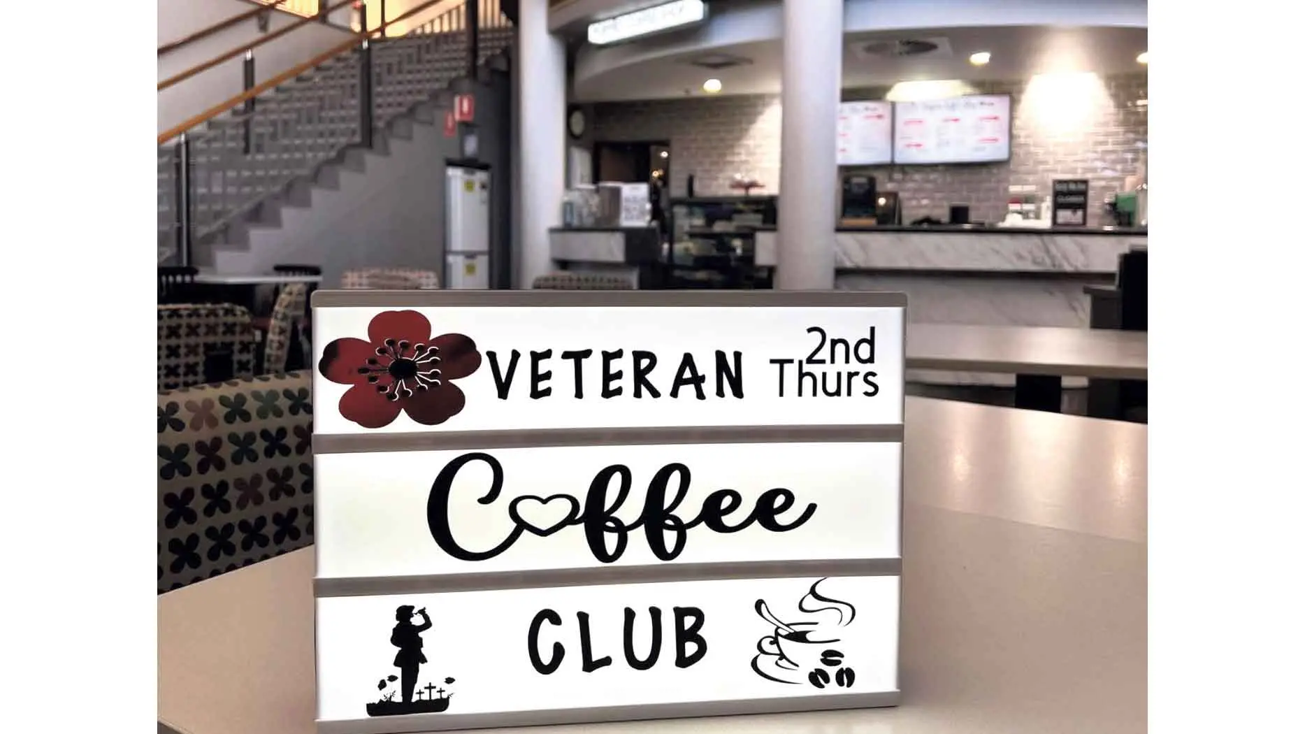 \"Veterans coffee club\" supports local serving and ex-serving members