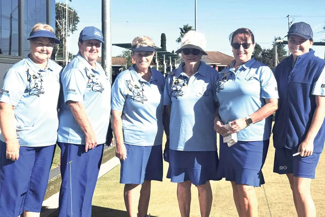 <p>The Women\\u2019s Triple finalists from West Dubbo Roos. Photo: Supplied</p>\\n