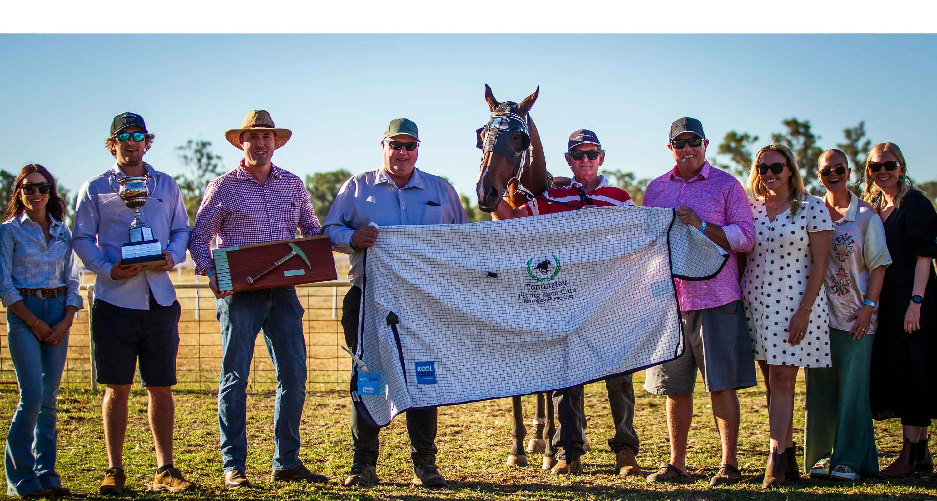 Mine worker Mike rides home three “roughies” at Tomingley