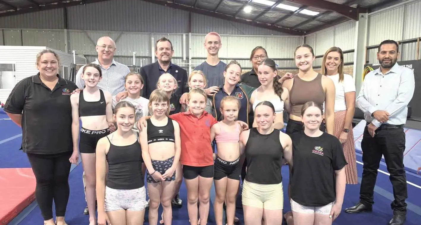 Grant windfall for Orana Gymnastics Academy