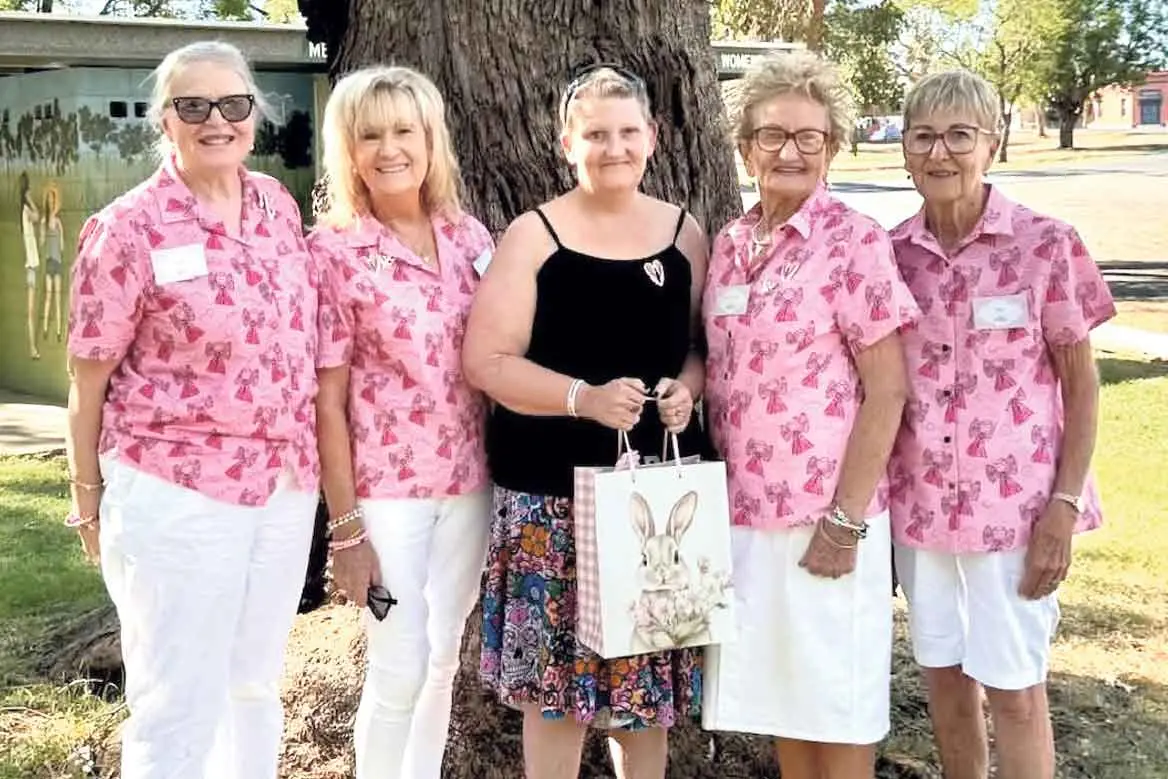 <p>Gulargambone\\'s turn for Pink Angels\\' outreach. Photo: Supplied. </p>\\n