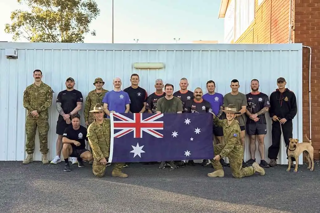 <p>Locals running in support of Legacy. Photo: Supplied</p>\\n