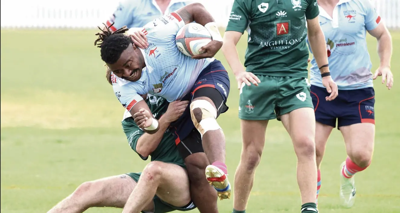 Roos hop ahead, catching Emus after their early lead