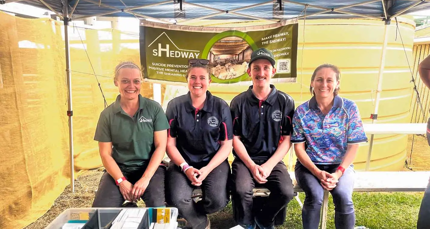Free Q Fever vaccinations for shearers and 'shed family' at local ag shows