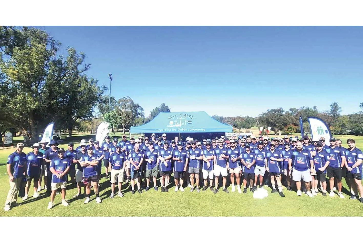 <p>Help A Mate golfers ready to go! Photo: Dubbo Photo News</p>\\n