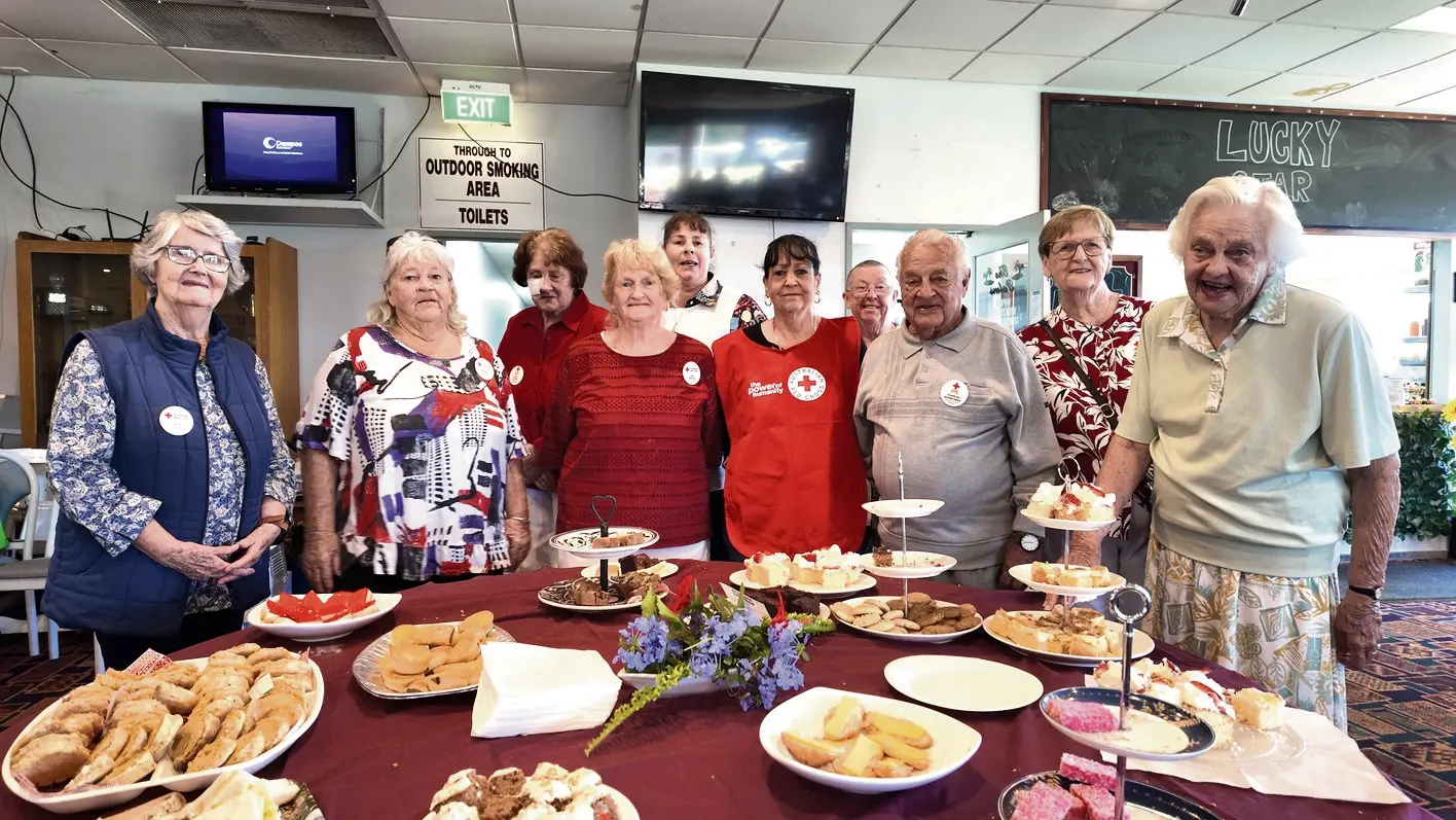 A delicious morning tea for World Red Cross Day