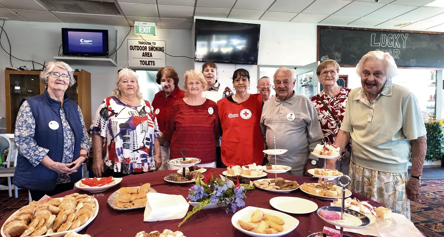 A delicious morning tea for World Red Cross Day