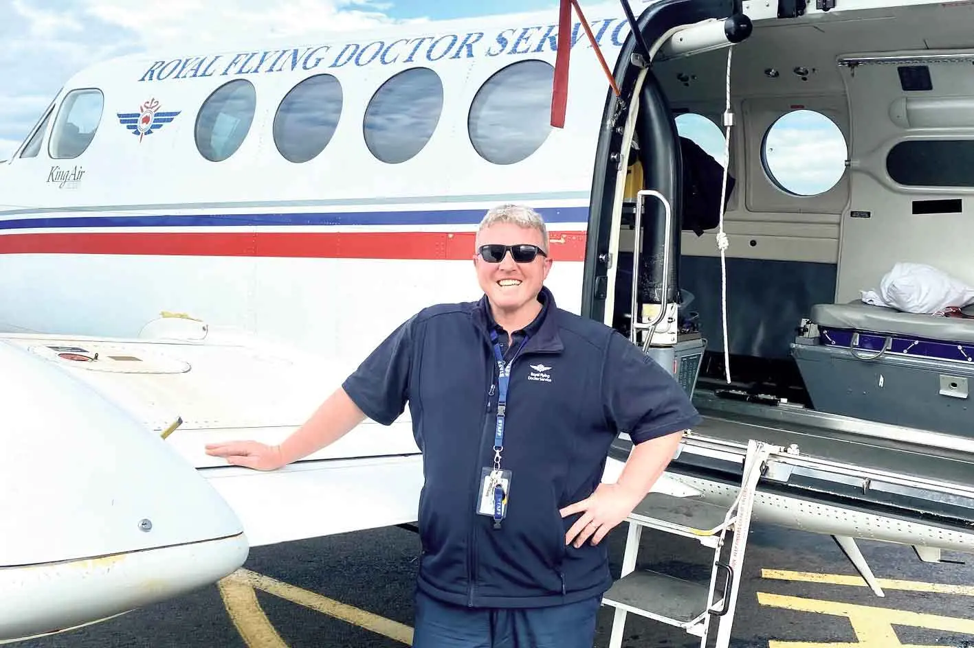 <p>RFDS SE flight nurse and educator, Michael \"Cookie\" Cook. Photo: RFDS SE</p>\\n