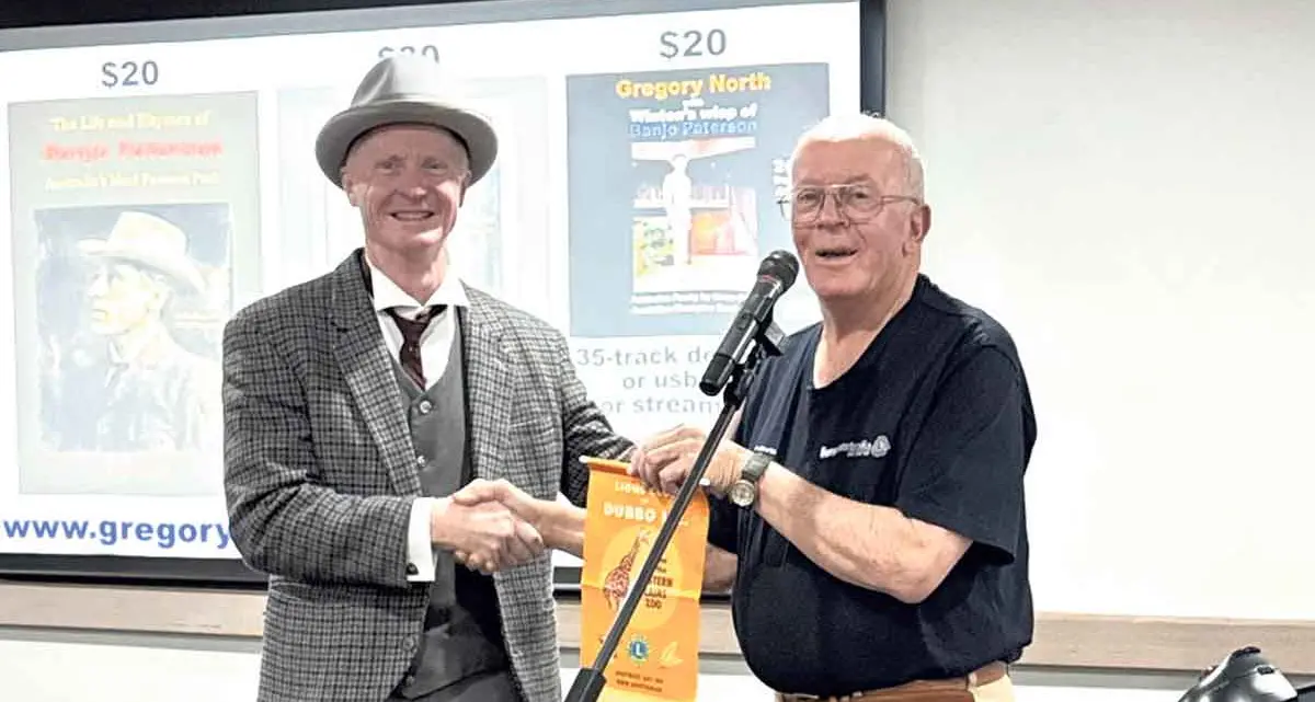 Banjo Paterson event commemorates the bush poet's visit to Dubbo
