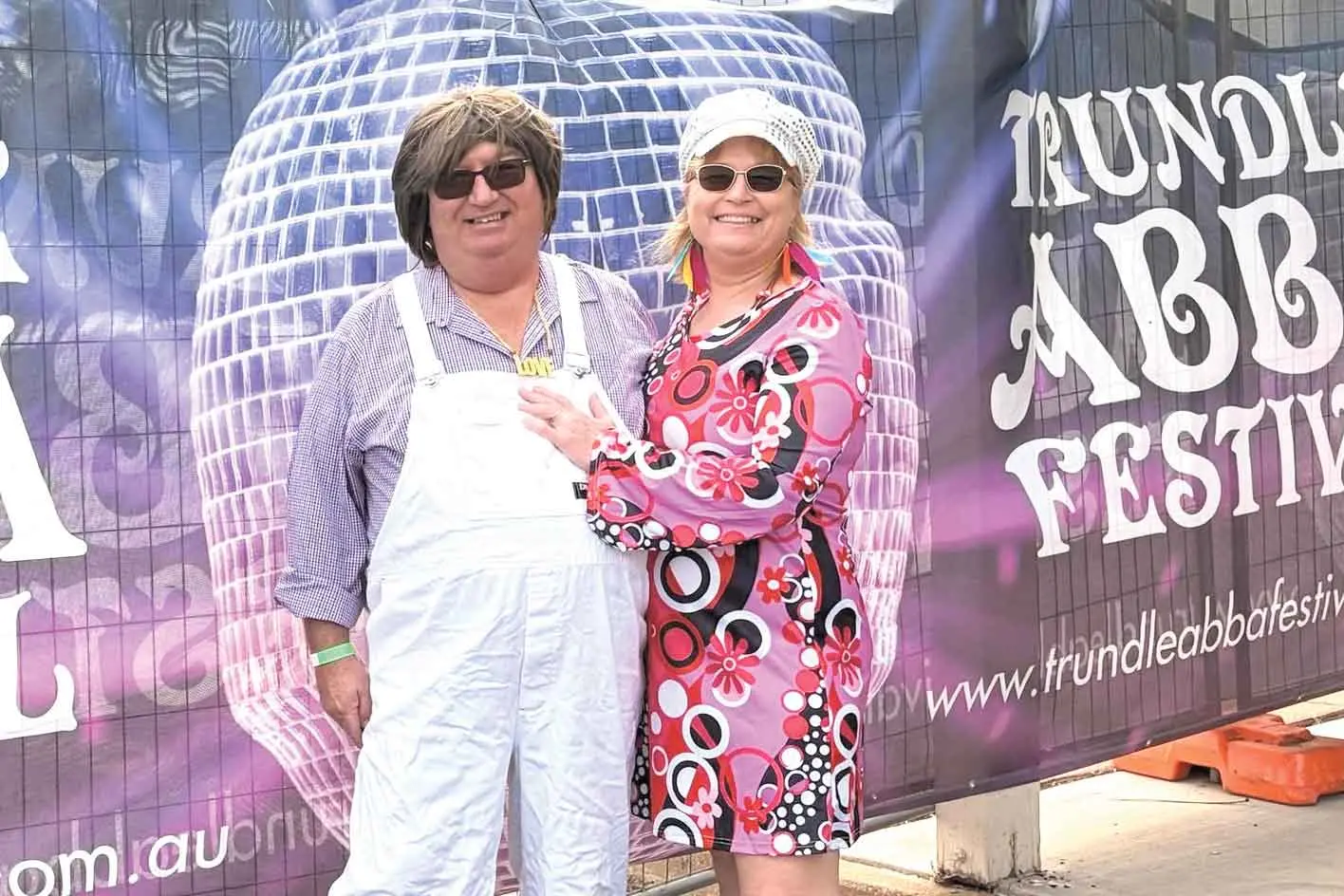 Ewen and Tammy say \"I do, I do, I do, I do, I do... again\" at ABBA Festival