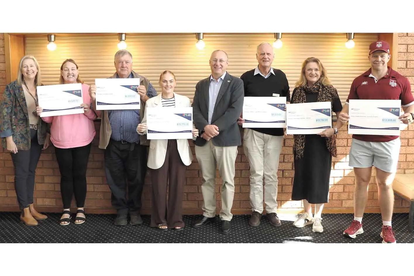 <p>From schools to progress associations, local Wellington district representatives with Dubbo Mayor Josh Black, at the recent the Bodangora Wind Farm Community Benefit Fund presentation. Photo: Supplied.</p>\\n