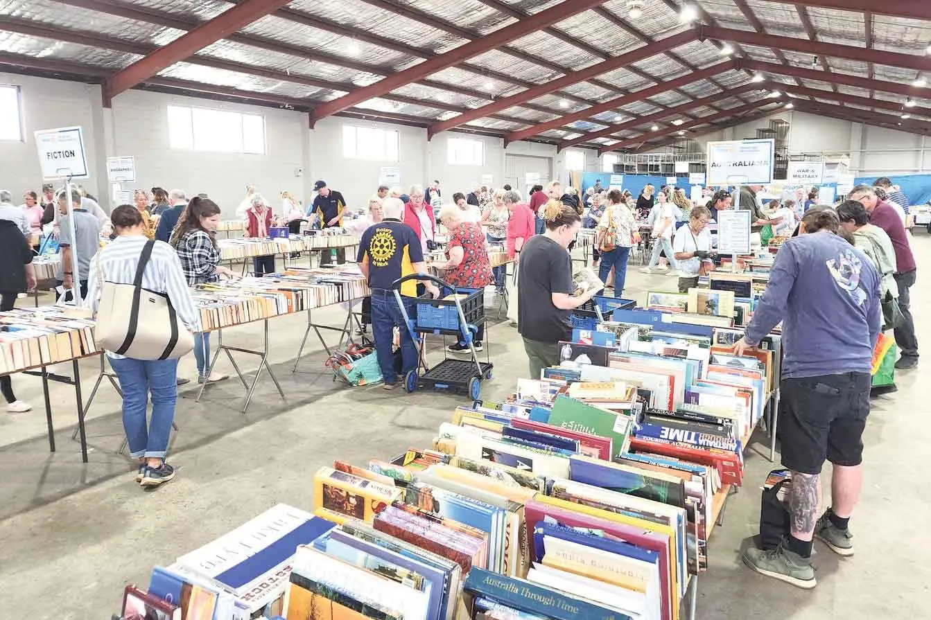 <p>Thousands of pre-loved books found new homes at the Annual Michael Egan Memorial Book Fair. Photo: Dubbo Photo News. </p>\\n