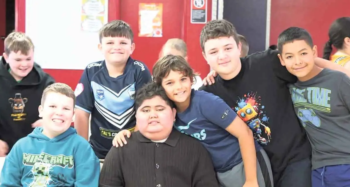 Town with a heart gives young battler the best of birthdays