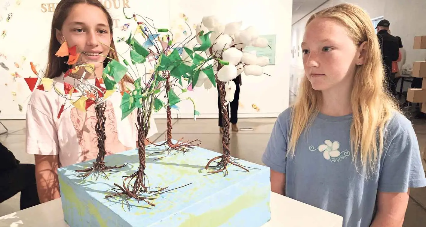 Art exhibition encourages us to reduce, reuse and recycle